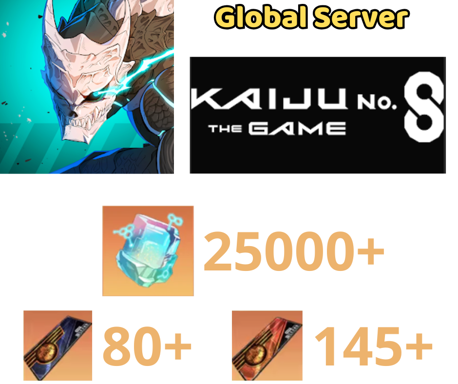 [GLOBAL] KAIJU NO. 8 THE GAME Reroll 25k Gem